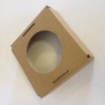 Couvercle pour poubelle 60 cm - carton kraft