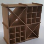 Casier bouteille vin en carton