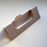 Porte-cartes de visite en carton blanc lot de 10 ex.