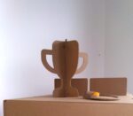 Coupe trophée en carton