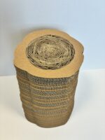 Tronc rond en carton écologique 100 % recyclé et recyclable décor Noël Cartonkitevents.com