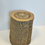 Tronc rond en carton écologique 100 % recyclé et recyclable décoration de Noël Cartonkitevents.com