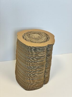 Tronc rond en carton écologique 100 % recyclé et recyclable décoration de Noël Cartonkitevents.com
